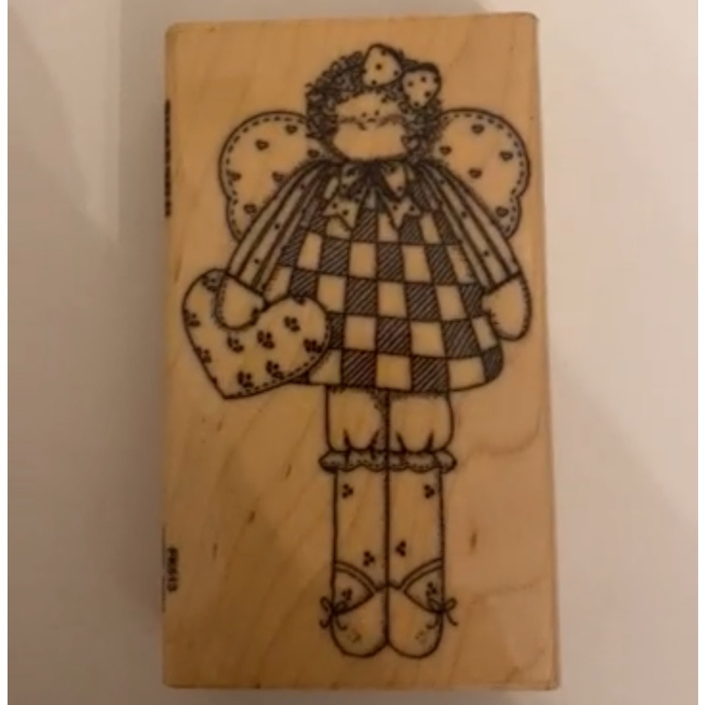 VTG 1990s 1995 Fndrs Keepers Angel Doll FK513 Stamp Crafts Stamping Art New